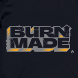 BURN MADE - Black Heavyweight Hoodie