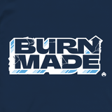 BURN MADE - Navy Heavyweight Hoodie