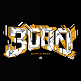 BURN X 3000 COLLAB - Black - Size M & XXL Only