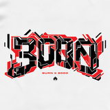 BURN X 3000 COLLAB - White - Size L & XXL Only