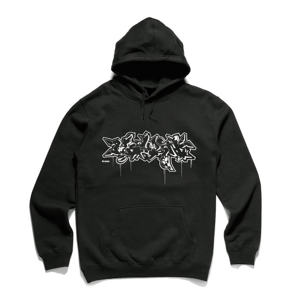 BURN - Black Heavyweight Hoodie