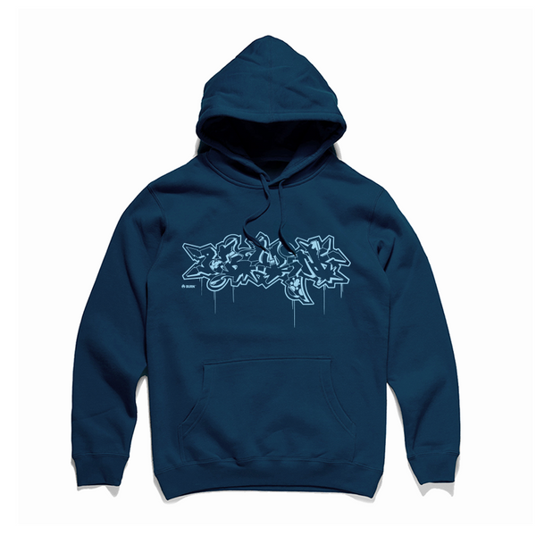 BURN x SAGE Heavyweight Hoodie - Navy - Size XL Only