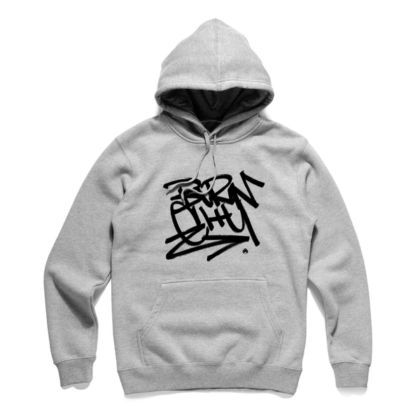 TAG - Grey Marle Heavyweight Hoodie - Size M Only