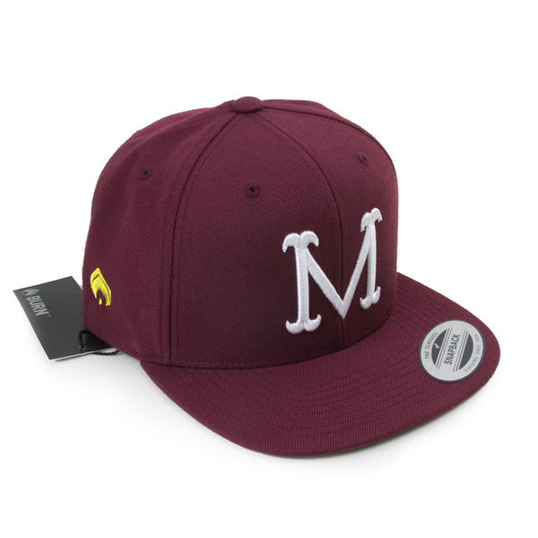 M SNAPBACK - Burgundy